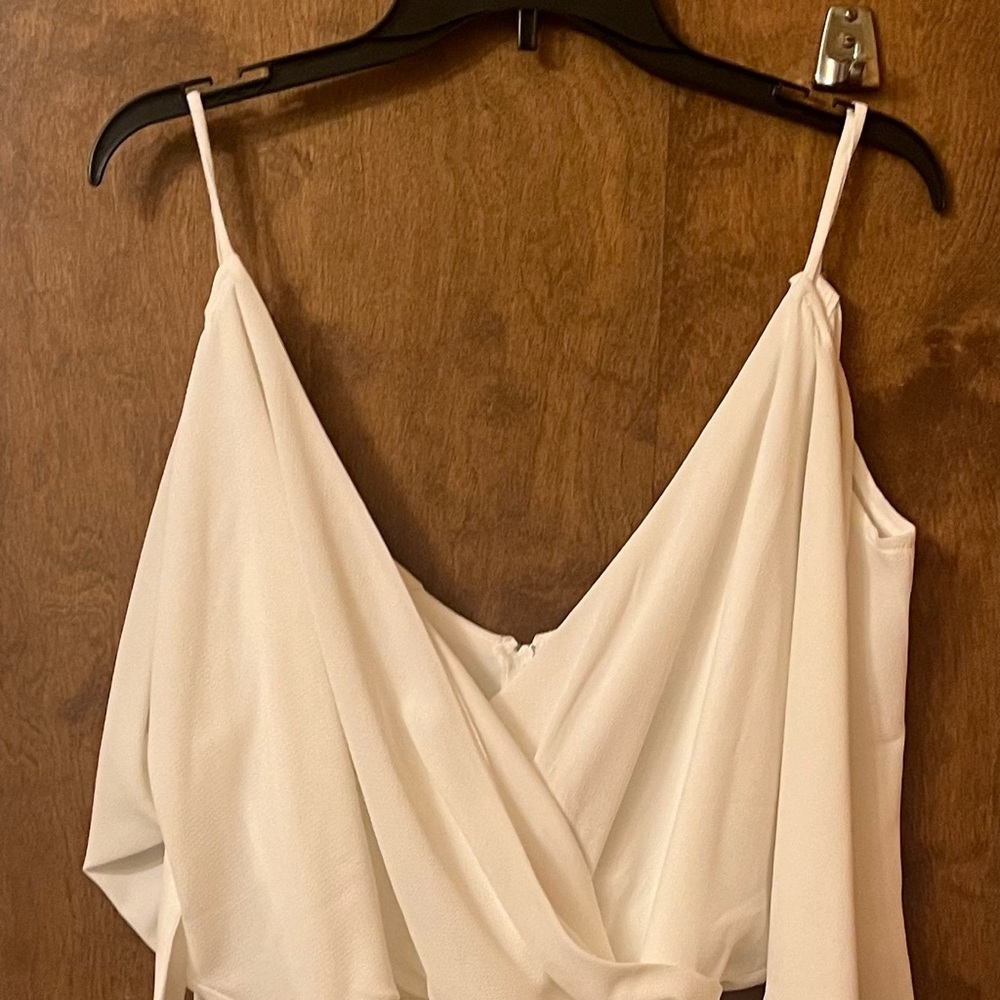 A Premier Amour Ivory Romper